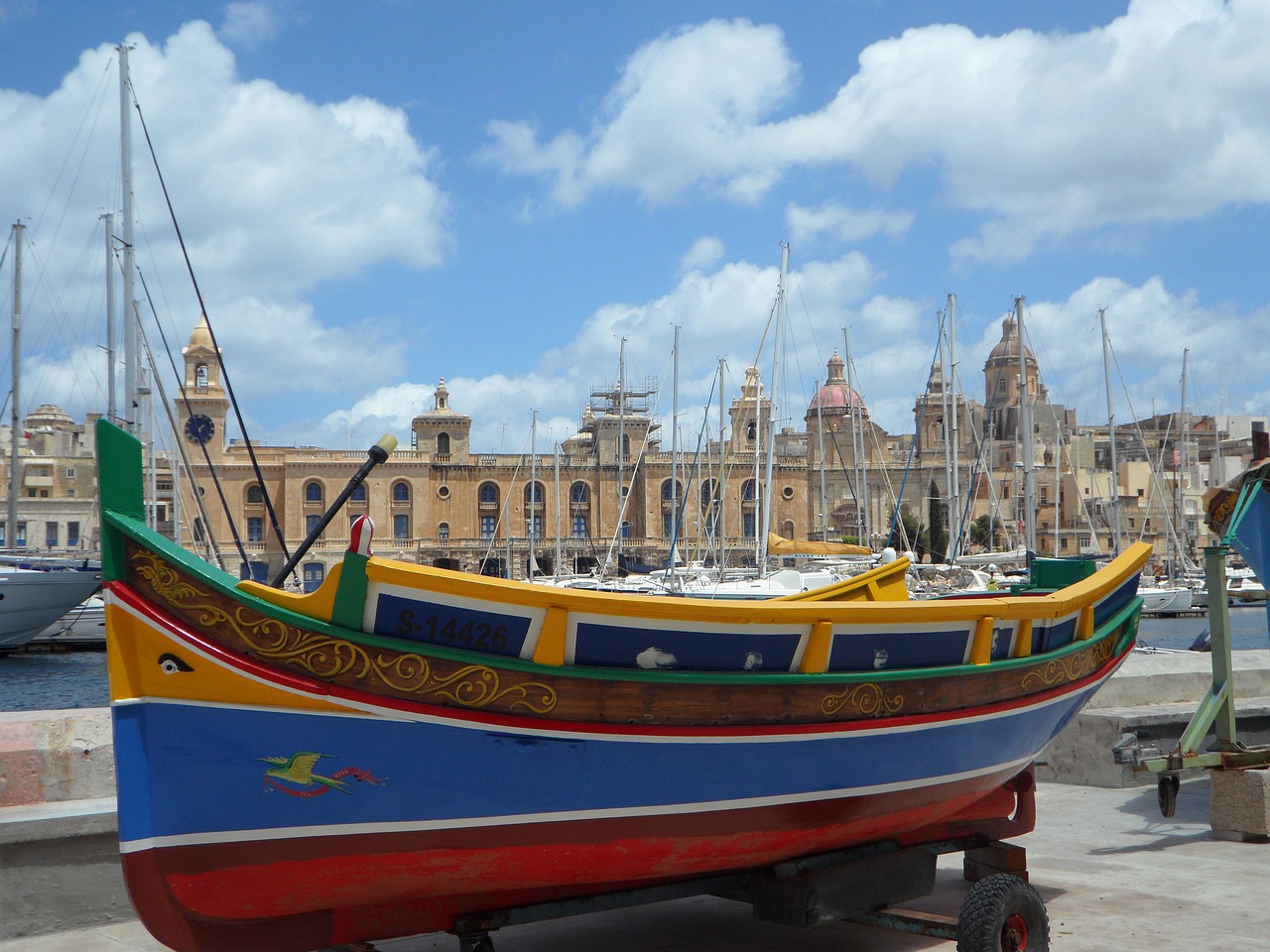 luzzu, fishing boat, port-116167.jpg