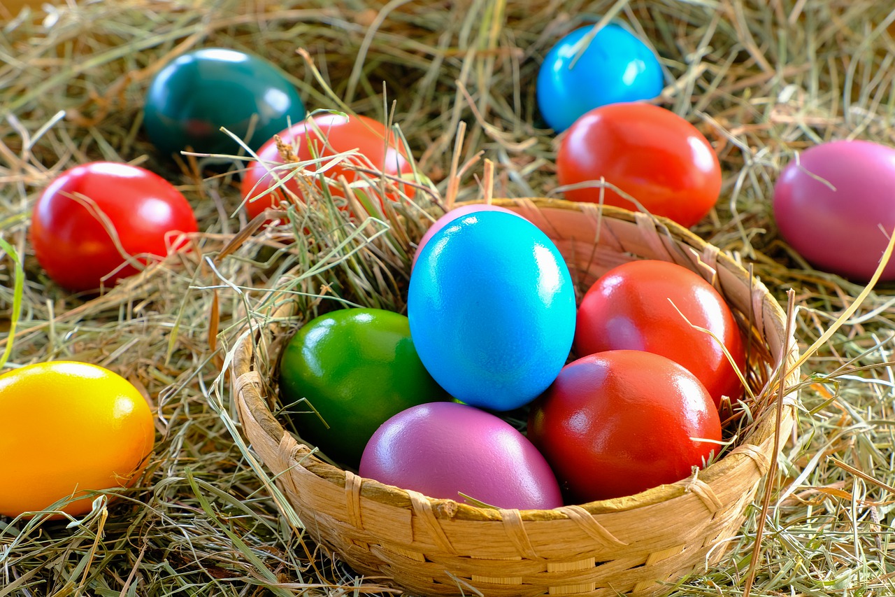 eggs, easter eggs, basket-7022048.jpg