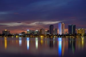 sunset, west lake, hanoi-7154934.jpg